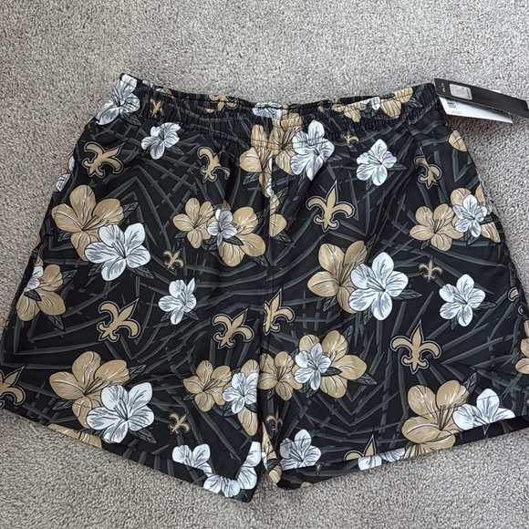 NFL New Orleans Saints Swim Trunks Size XL - Picture 1 of 6